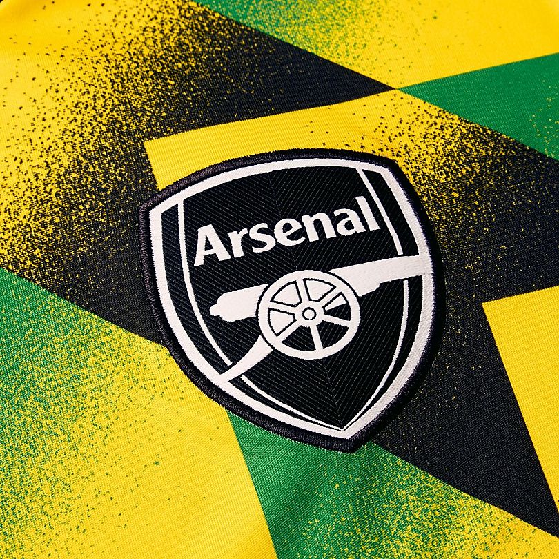 Maillot Arsenal 2022/2023 Jamaique Arsenal Logo