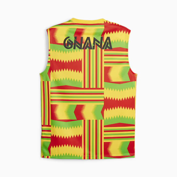 Ghana AFCON 2024 FtblCulture Sleeveless Shirt