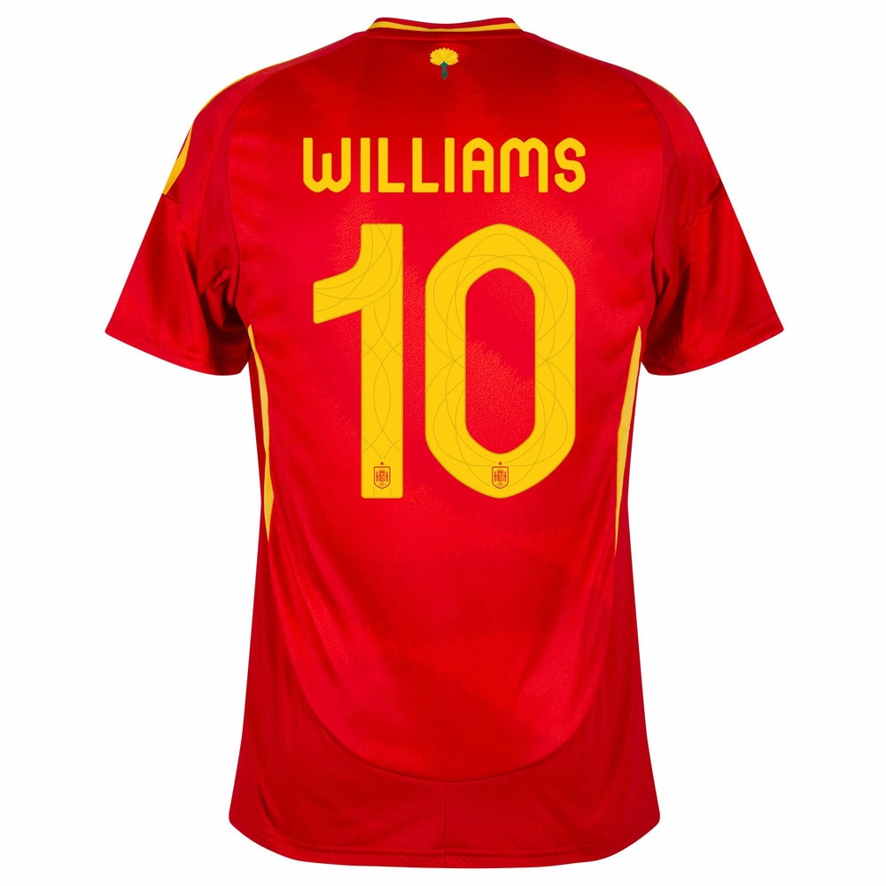 Maillot Espagne Domicile Euro 2024 Williams
