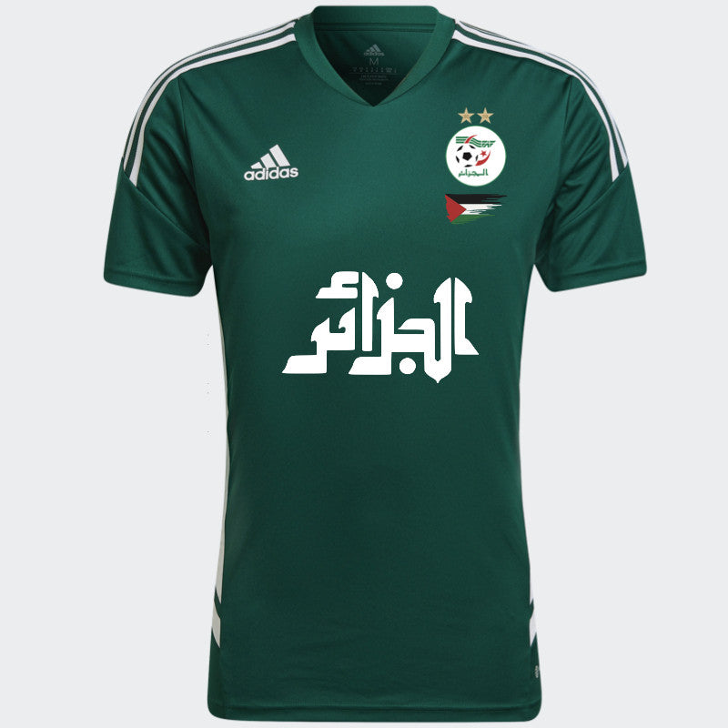 Maillot Algérie x Palestine 2023 Vert